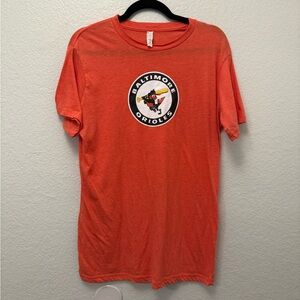 Baltimore Orioles Men's Orange Tee